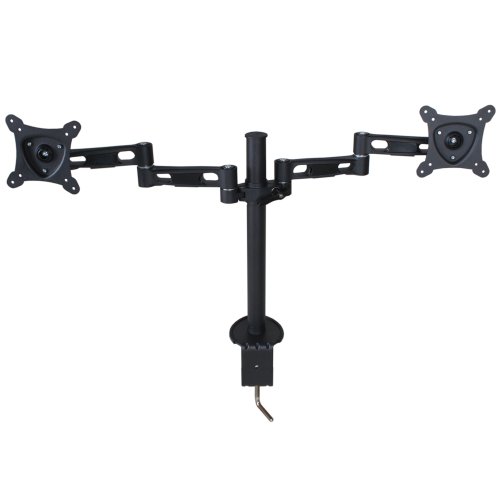 TecTake® Dual Doppel Tischhalterung LED LCD TFT Monitorhalterung Monitore schwenkbar