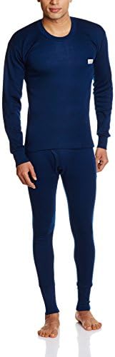 Rupa ThermocotTHERMOCOT Rupa Men's Thermal Set (8903978491264_Boiler R-N F-S - Trouser Set -OE - 90_Navy)