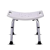 [Altura ajustable 6] - Nuestra silla de baño tiene 6 posiciones para ajustar.Puedes ajustar la altura a 6 alturas diferentes, según tu preferencia.Tal diseño especial puede necesitar para su propósito general.Solo necesitas comprar una silla, luego puedes disfrutar de 6 sillas.