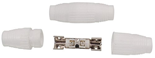 Preisvergleich Produktbild 10er Pack Koaxialverbinder Weiss, Koax-Kabelverbinder (973977012452)