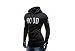 Produktbild DESIGN FREUNDE Herren Hoodie Hood never des Gr. L Sweater Pullover Herrenpullover Herrenhoodie Sporthoodie Kapuzenpullover