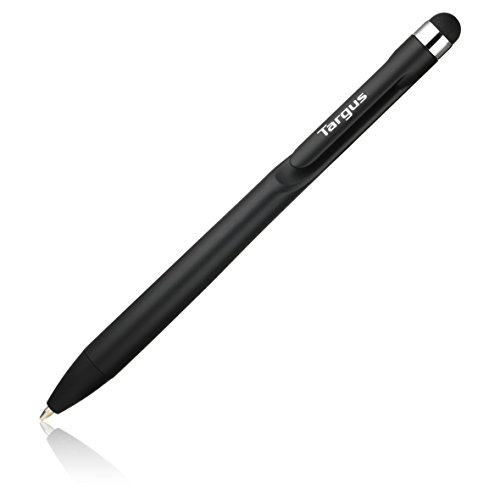 Targus AMM163EU - Stylus para Pantalla táctil y bolígrafo, 2 en 1, Negro