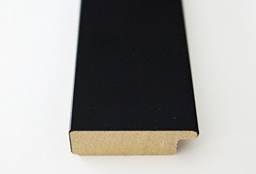 Spiegel Wandspiegel Badspiegel – Florenz Schwarz 4,0 – handgefertigt – 200 Größen zur Auswahl – Modern – 60 x 90 cm AM - 5