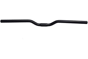 Sileduove Manillar de bicicleta de aleación de aluminio, manillar plano de, ligero y elegante, 25,4 mm x 600 mm (golondrina), 8ALY55ISUU6BY33LDM23N4TU