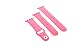 Produktbild Famitec® 3er Set Apple Watch Silikon-Armband Sport-Armband 2 Größen s/m m/l 42mm 38mm (38mm, Hellpink)