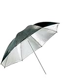 Black/Silver Photo Studio Reflector Umbrella Evenly Distributed Soft - View #9