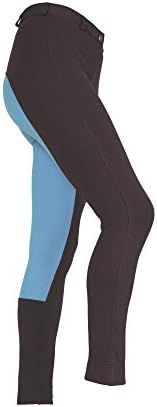 ShiresLadies Wessex Two-Tone Jodhpurs - Black/Grey