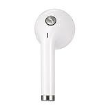 BLUETOOTH V4.1 inalámbrico: Este auricular inalámbrico Bluetooth puede conectar dos teléfonos móviles al mismo Tecnología time.Bluetooth V4.1 con la prima de la viruta le permiten disfrutar de sonido de alta fidelidad, la velocidad de sincronización más rápida y conectividad estable, hasta 33 pies alcance de Bluetooth