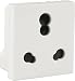 Havells Oro 10/25A Three Pin Combined Shutter Socket RS.222.00