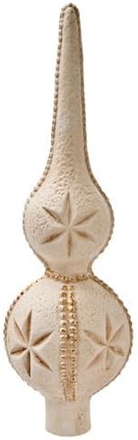 Christmas Tree Topper "Star" antique white