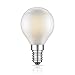 Produktbild ledscom.de E14 LED Lampe Filament G45 matt 4W =37W 400lm warm-weiß für innen und außen