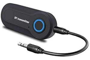 CIKIKI Zasilany przez USB nadajnik audio Bluetooth stereo Bluetooth 3,5 mm adapter audio adapter jack TV 3,5 z mm