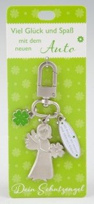 Preisvergleich Produktbild Depesche Schlüsselanhänger 6540 "Viel Glück und Spaß mit dem neuen Auto"
