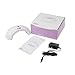 MelodySusie® 6W LED Nail Dryer - LED Nail Lamp for Curing LED Gel Nail Polish, Violetilac Mini and Portable Nail Dryer for Nail Art at Home (White)