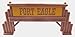 Produktbild playmobil ® - Western System X Schild Eingang Holz Wehrgang Fort Eagle 3023 - H 24 - B 27 cm