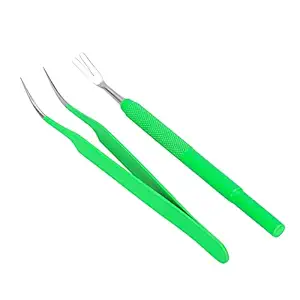 Stainless Steel Tick Remover, Tick Remover Tweezers Special?shaped Ultra?fine with Heavy?duty Stainless Steel for Removing Nymphs and Fawn Ticks