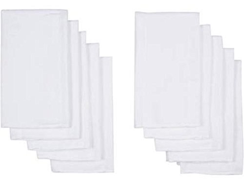 Gerber 10-pack Prefold Birsdsye 3-ply Cloth Diapers with Absorbant Padding