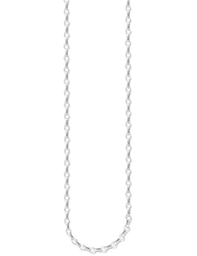 Thomas Sabo Damen-Kette ohne Anhänger Charm Club 925 Silber 80 cm - X0002-001-12-L80