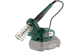 DRISUBT Parkside Stazione di saldatura senza fili da 20 V - PLSA 20-Li A1 Unità nuda - Stazione di saldatura universale per elettronica, modellismo e una varietà di altri hobby