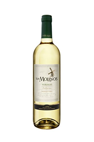 Los Molinos Tradición Blanco D.O. Valdepeñas - Paquete de 6 x 750 ml - Total: 4500 ml