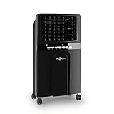 ADAPTABLE: La Classic Edition del enfriador Baltic de Oneconcept no sólo refresca, sino que también humidifica y purifica el aire en ambientes pequeños y medianos ofreciendo 3 niveles de potencia ajustables.