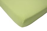 Jollein 511-847-00017 Spannlaken Jersey Laufstallmatratze, 75 x 95 cm, lime