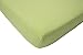 Jollein Fitted Sheet Jersey Playpen Mattress (75 x 95 cm, Green)