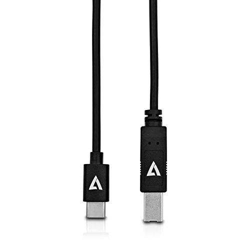 USB2 B To usb-c Cable 2 m black - 2