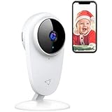 Victure 1080P Baby Monitor Telecamera WiFi Interno, Telecamera IP per Bambini e per Animali Domestici, Telecamera Interna con