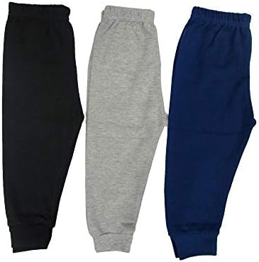 1stbabystore Baby Pajama 100% Cotton Housiry Leggings & Lowers for Kids Toddlers Track Pant with Soft Rib Premium Export Quality Boys & Baby Girls Unisex Set of 3 Pajamas(5-6yrs)