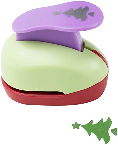Paper Punches Set Craft Punches Decorative Hole Cutters by BeGrit with Christmas Tree for Cards Making Scrapbook Cards DIY Christmas Festival