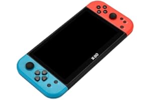 YTFSKFUI Handheld Games Consoles, 20000+ Classic Games 7 Inch Screen Handheld Games Support TV Out, 10 Emulators 3000mAh Rechargeable Battery Portable Games Console for Kids Adults