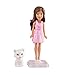 Produktbild Barbie Mini Doll Fashion Haustier-Serie mit Katze (DVT63)