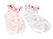 Baby Kids Girls 2-pack Strawberry Cherry Summer Frilly Party Socks Age 1 2 3