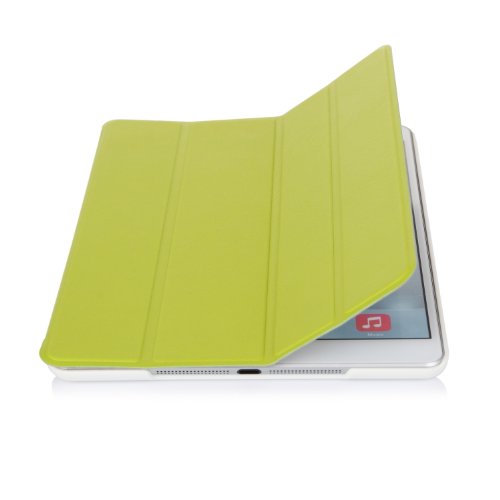iHarbort Premium iPad Air Leder Tasche Case Etui Sleeve Smart Cover Schutzhülle Hülle (iPad Air – grün) - 5
