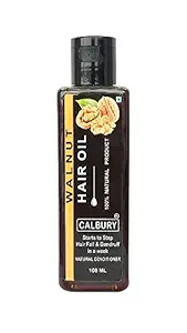 Calbury walnut oil 100ML Stops hair fall & control dandruff / natural walnut hair oil