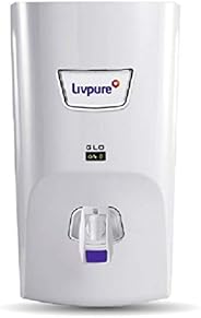 Livpure Glo RO+UV+Mineraliser+6 Stage Purification+7 Ltr Electric Water Purifier for Home