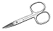 Starlite 2 Pack Manicure-Pedicure Stainless Steel Nickel Plated Nail Scissors