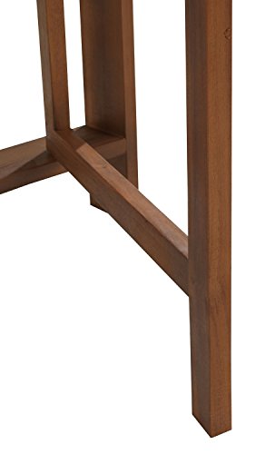 Gartentisch Klapptisch Esstisch FIORE 11 | BxHxT 60x74x120 cm | Braun | Akazienholz | Klappbar - 8