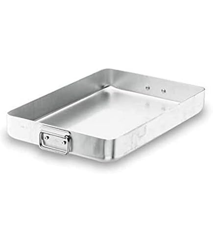 Rostiera Alta Ballarini Professionale In Alluminio 40 Cm - Per Forno E Fuochi Tradizionali, Non Adatta A Induzione, Garanzia 2 Anni