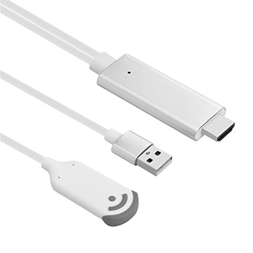HD HDMI Kabel, AMALINK 1080P USB auf HDMI Wireless-Anschluss TV HD-Video-Adapterkabel für Apple iPhone7 / 6 / 6S - 2