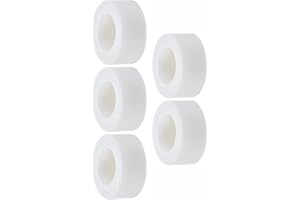 Utan skydd 5-pack stänksäkert vattenkranfilter, 360° roterande diskbänkskran vattenfilter PP bomullsfiltrering för hem kök ba