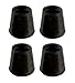 Price comparison product image Delfinware Spares Rubberised Feet in Black, Set of 4