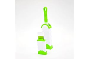 Mr. Cleanix Fusselbürste Kleidung | Alternative zur Fusselrolle | Fell- und Fussel Entferner Roller | Tierhaarentferner selbstreinigend & doppelseitig