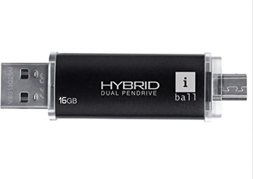 iBall Hybrid Dual 16GB Pendrive Wth Micro-B & Standard USB Interface