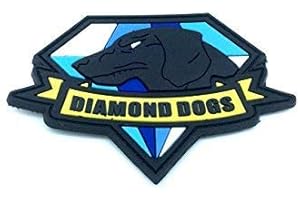 PATCH NATION Diamond Dogs metal gear Solid Cosplay Airsoft PVC Parche
