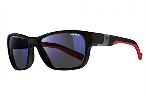 Lunettes-de-soleil-COAST-Verre-OCTOPUS-JULBO-Noir-mat-Rouge