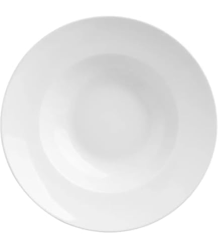 Professional Assiette à Pâtes Aldea, Porcelaine, 27.8 Cm, Blanche, 4 Pièces
