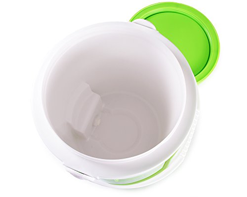 Ondis24 Thermobehälter für Glühwein Transport- oder Tischbehälter mit Auslaufhahn isoliert heiß & kalt Thermobox (8 Liter, Grün) - 4