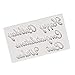 Produktbild LouiseEvel215 Alles Gute zum Geburtstag Buchstaben silikonform Fondant muffinform spitzenmatte Pastry Werkzeuge küche backform Kuchen dekorieren Werkzeug